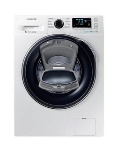 Samsung Ww80K6610Qw/Eu 8Kg Load, 1600 Spin Addwash&Trade; Washing Machine With Ecobubble&Trade; Technology - White